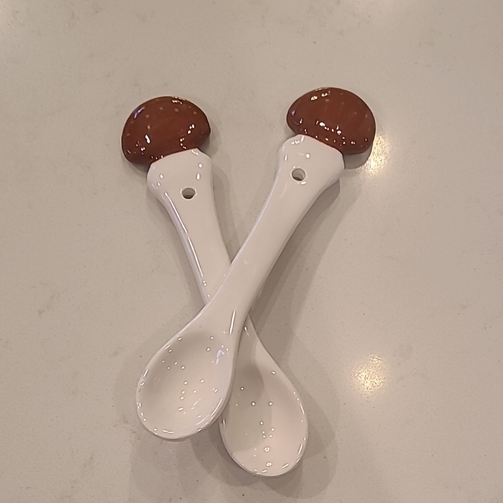 Vintage Mushroom Spoons